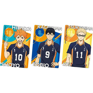 【ส่งตรงจากญี่ปุ่น】Haikyuu!! Wafers เวเฟอร์ 3 (20 ชิ้น) ของเล่นขนม, วาฟเฟอร์ (ขนมอบ)