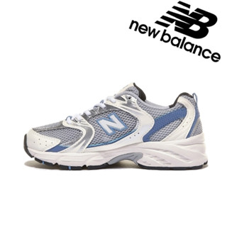 New Balance 530 ของแท้ 100% Breathable Low Top Steel Blue รองเท้าผ้าใบ