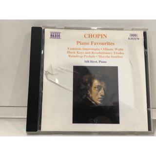 1 CD MUSIC  ซีดีเพลงสากล      CHOPIN: Piano Favourites    (A13C68)