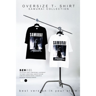 🌈โค้ดSENSEIOMGลด15%🌈เสื้อยืดแขนสั้นOVERSIZE SENSEI SAMURAI V.3 #2