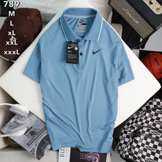 เสื้อโปโลผู้ชาย คอปกแขนสั้น ตีกอล์ฟ ใส่ลำลอง polo man NK56