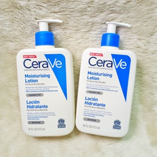 เซราวีCeraVe Moisturizing Lotion เซราวี มอยซ์เจอร์ โลชั่น 473 มล.