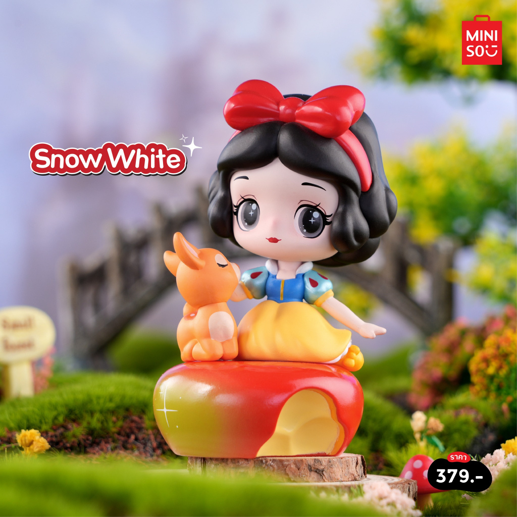 [ของแท้!] *Snow White* Disney Princess Fairy Town โมเดลเจ้าหญิง สโนว์ไวท์