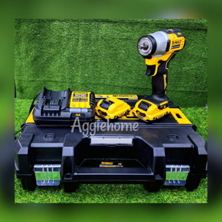 DEWALT บล็อคกระแทก รุ่น DCF902D2 ไร้สาย 3 หุน 12V. (พร้อมแบต 2.0Ahx2+ที่ชาร์จ) ปรับได้ 3 ระดับ สว่าน บล็อกกระแทก