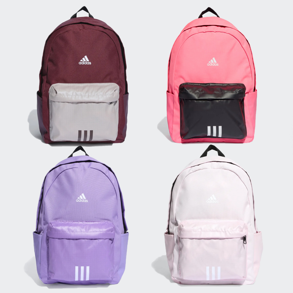 Adidas กระเป๋าเป้ Classic Badge of Sport 3-Stripes Backpack (4สี)