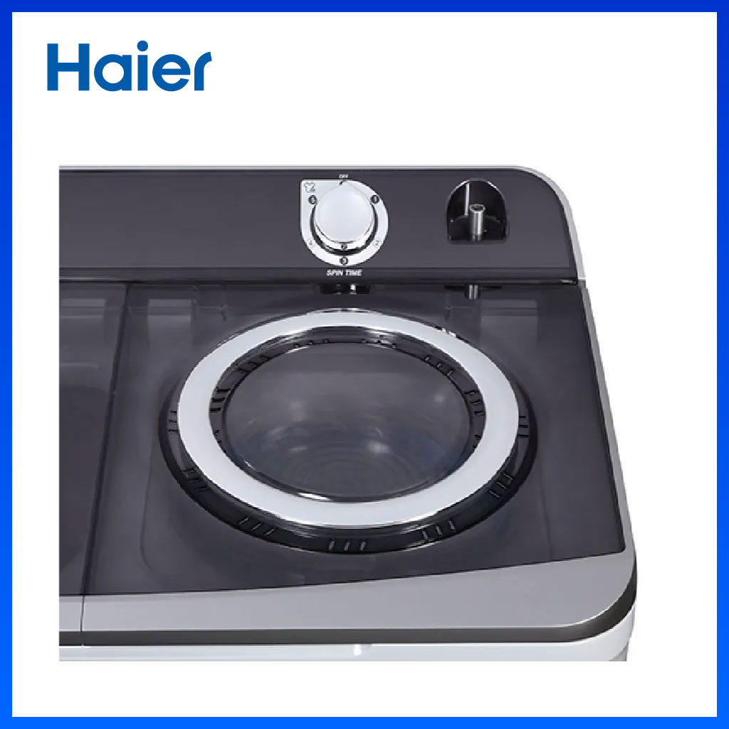 Haier เครื่องซักผ้าแบบ 2 ถัง ความจุ 20 กก. มาพร้อมระบบแช่ผ้าและตัวถังปลอดสนิม รุ่น HWM-T200N2 - รูปที่ 6