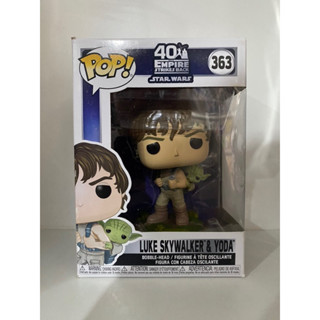 Funko Pop Luke Skywalker And Yoda Star Wars 363