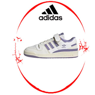 adidas originals FORUM 84 รองเท้าผ้าใบหุ้มข้อต่ำอินเทรนด์น้ำหนักเบาสำหรับสุภาพสตรี