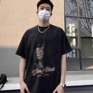 เสื้อยืดโอเวอร์ไซส์ motivated สตรีท y2k อปป้า เกาหลี