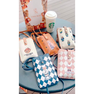 กระเป๋ามือถือ สะพายข้าง  TTWN BEAR ✨new📱phone bags 2023❤️