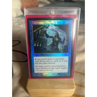 การ์ด MTG Laboratory Maniac Foil BlueMagic the gathering EDH รุ่น TSR Retro สภาพ Nm