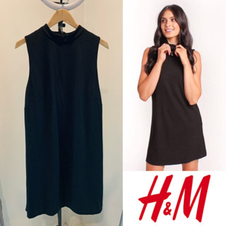 H&amp;M ชุดเดรสสั้น แขนกุด ทรงตรง Dress H&amp;M Short Sleeveless. ใส่แบบOversizeได้ค่ะ 23/251