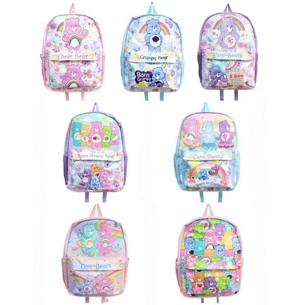 กระเป๋าเป้ care bear มี 5 ลาย