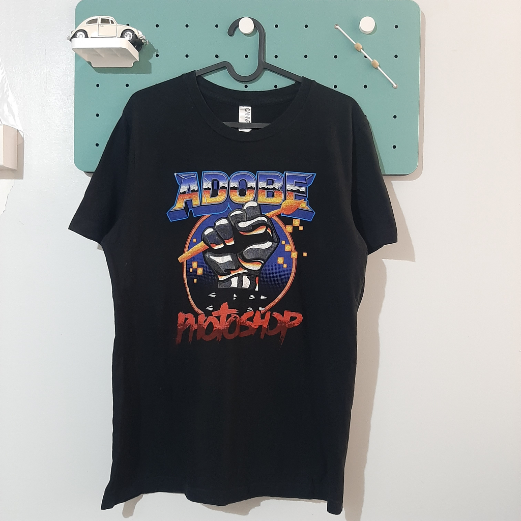 เสื้อยืดมือสองสภาพดี ADOBE PHOTOSHOP