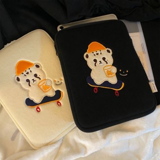 (พร้อมส่ง)กระเป๋าใส่ไอแพดชีต้าร์ลี Ipad pouch 11" cheetah Lee🐯💚