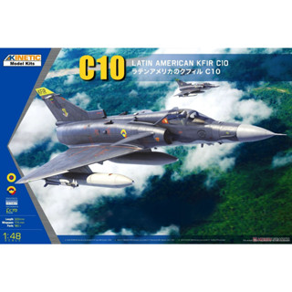 โมเดลเครื่องบินประกอบ KINETIC Latin American Kfir C10 1/48