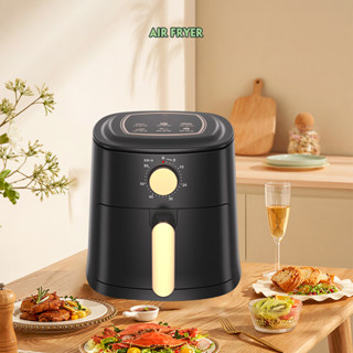 หม้อทอดไร้น้ำมัน ( ของเเท้ 100% ) air fryer 4Lหม้ออบลมร้อน360° หม้อทอดไร้มัน หม้อทอดหม้อทอดไฟฟ้า J303