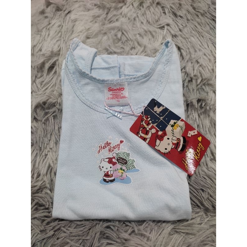 SANRIO เสื้อกล้ามเด็ก สีฟ้า สีชมพู สีขาว - รูปที่ 2