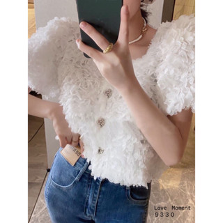 เสื้อแขนสั้น งานสวย ฟรุ้งฟริ้ง  Code 9330