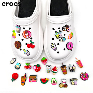 ส่งจากกรุงเทพ Crocs jibbitz ตัวติดรองเท้า คุณภาพสูง อุปกรณ์เสริมรองเท้า ปุ่มรองเท้า DIY สําหรับตกแต่งรองเท้า