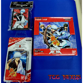 UNION ARENA BOOSTER PACK Gintama, UNION ARENA STARTER DECK GINTAMA, UNION ARENA SLEEVE GINTAMA