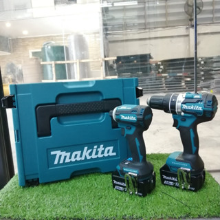 MAKITA COMBO DHP484Z+DTD171Z+แบตX2+แท่น+MAKPAK