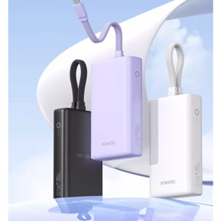 Romoss พาวเวอร์แบงค์ 10000 mAh ความจุขนาดใหญ่ บางเฉียบ แบบพกพา