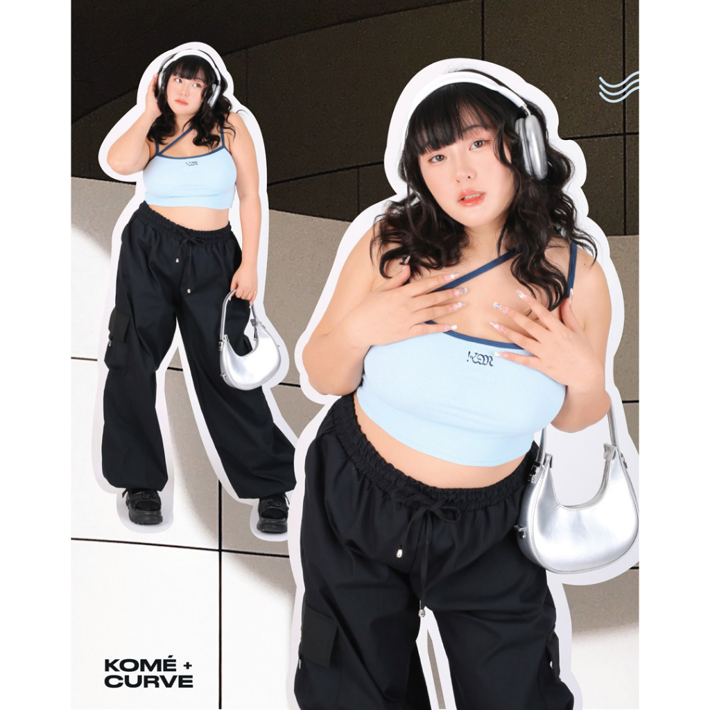 kome.offi (CURVE)  เสื้อสายเดี่ยว รุ่น cool kids tank top - รูปที่ 4