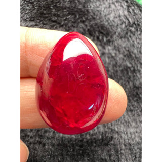 Lab Ruby 20x27 mm weight 47 carats 1 pieces