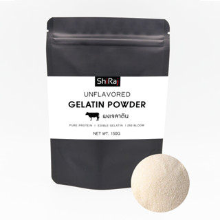 เจลาติน Unflavored GELATIN powder | Keto and Paleo Friendly