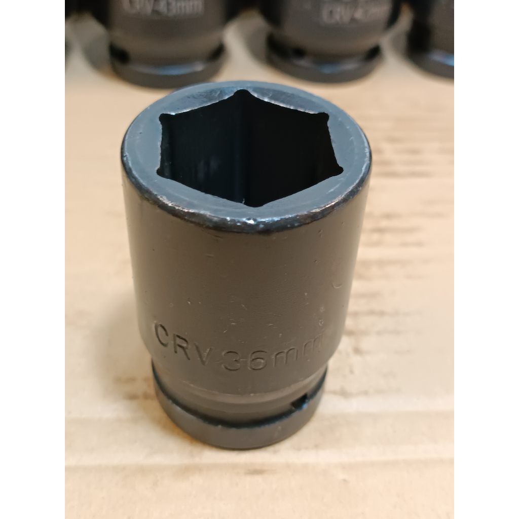 ลูกบล็อก ลูกบล็อกยาว บล็อกลม 1 นิ้ว เบอร์ 36 มม. รุ่นงานหนัก (IMPACT SOCKET)