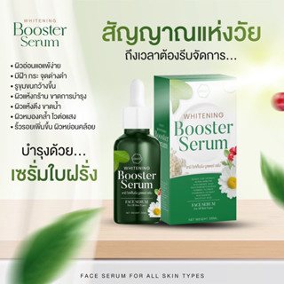 เซรั่มใบฝรั่ง เซรั่มชานี Chany Whitening Booster Serum เซรั่มหน้าใสลดฝ้ากระ ลดริ้วรอย