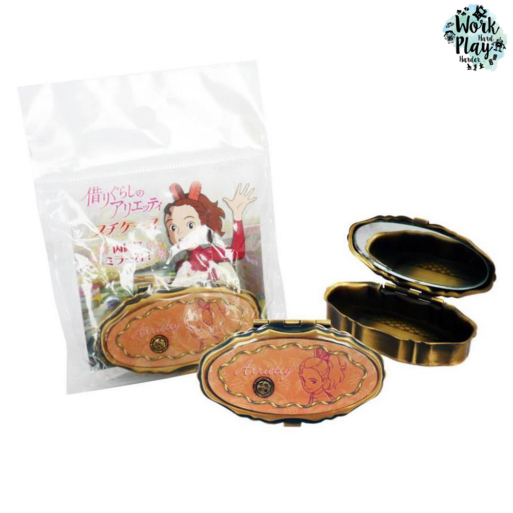 Studio Ghibli The Secret World of Arrietty Metal Box สตูดิโอ จิบลิ เดอะ ซีเคร็ท เวิลด์ ออฟ อาริเอตี้