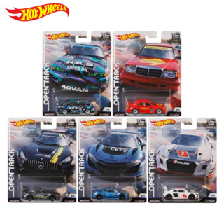 โมเดลรถเหล็ก Hot wheels ชุด OPEN TRACK (ครบชุด5คัน) แพ็ค PREMIUN ล้อยาง