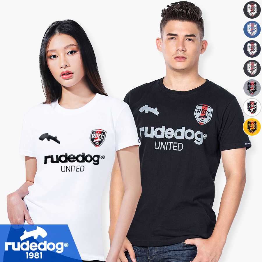 rudedog® เสื้อยืดผู้ชาย เสื้อยืดผู้หญิง รุ่น SHIFT GEARS ของแท้ 100% รู้ดด็อก
