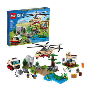 LEGO City Wildlife Rescue Operation 60302 Building Kit; Creative Toy; Best Gifts for Kids; New 2021 (525 Pieces