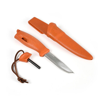 Light My Fire ชุดมีดเดินป่า SWEDISH FIREKNIFE 2IN1 RUSTY ORANGE