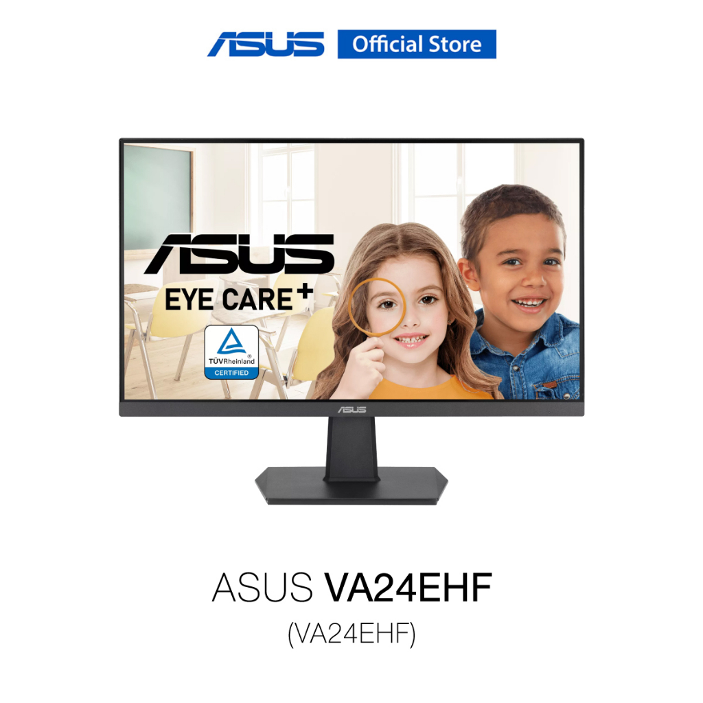 ASUS VA24EHF Eye Care Gaming Monitor 23.8inch Full HD (1920x1080), 100Hz, 1ms MPRT, Backlight LED