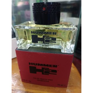 Hummer H 2สีแดง edt  75ml  vintage สินค้าตามรูปเลยนะคะไม่ซีล