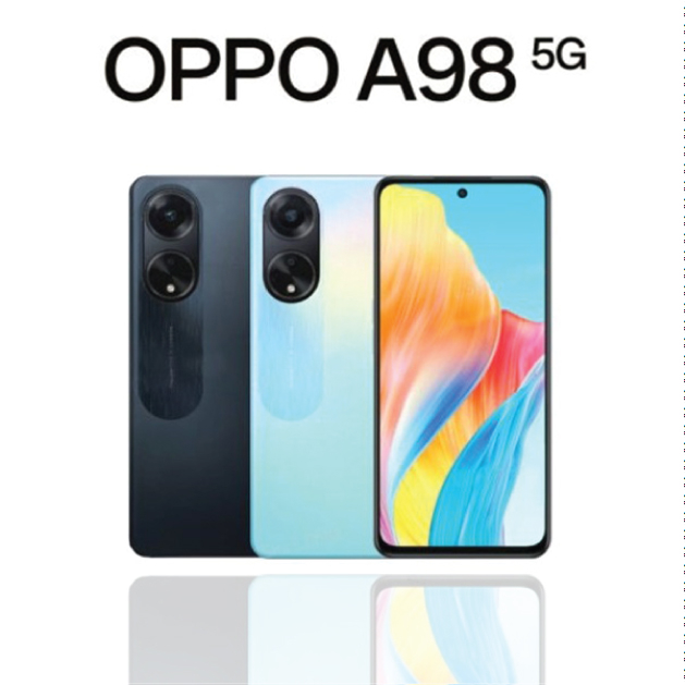 [NEW] OPPO A98 5G RAM 8GB, ROM 256GB microSD สูงสุด 1 TB กว้าง 6.72 นิ้ว 240Hz Snapdragon 695 by Reb
