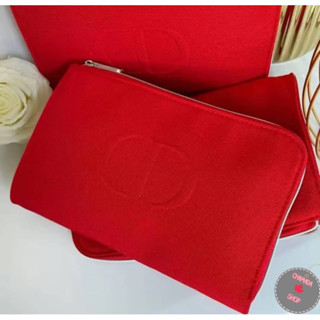 กระเป๋าอเนกประสงค์ Dior Red Pouch♥️♥️