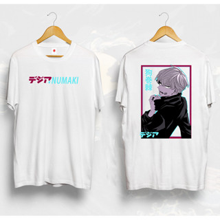 Jujutsu Kaisen อะนิเมะแขนสั้น Inumaki Toge super cool พิมพ์ล่าสุดอะนิเมะแนวโน้มผ้าฝ้ายเสื้อยืด ins hot manga