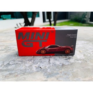 TSM MINI GT 1:64 Zonda F Rosso Dubai model car 382#