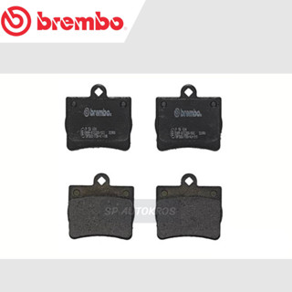 BREMBO ผ้าดิสเบรคหลัง BENZ C CLASS W202 93-02, C CLASS W203 (180) 97-02 P50 024B