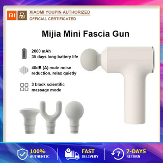 Xiaomi Mini Fascia Gun massage gun ปืนนวดกล้ามเนื้อไฟฟ้าไร้สาย มินิแบบพกพา ปืนนวดคลายเส้น ปืนนวดไฟฟ้า 3 เกียร์ปรับได้