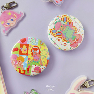 DADDY | IPYAL x Daddy Pocket Mirror กระจกพกพา ทรงกลม