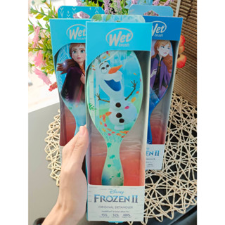 Wet Brush Frozen II พร้อมส่ง !!! แปรงหวีโอลาฟ สีเขียวมิ้นท์ สินค้านำเข้า USA