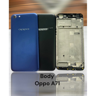 บอดี้ OPPO A71 เคสกลาง+ฝาหลัง OPPO A71 หน้ากาก body OPPO A71 ชุดบอดี้พร้อมฝาหลัง A71 บอดี้A71  เคสกลางพร้อมฝาหลังA71