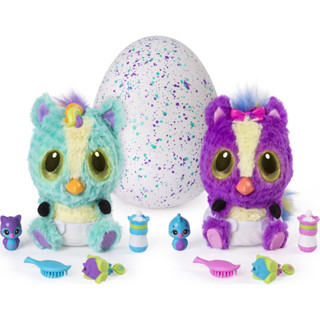 Hatchimals, HatchiBabies   Ponette, Hatching Egg with Interactive Toy Pet Baby