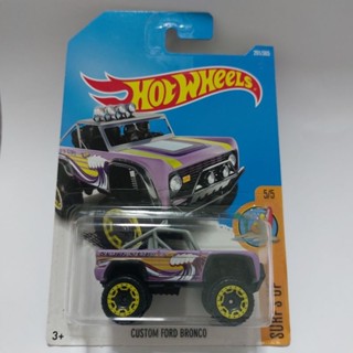 รถเหล็ก Hotwheels CUSTOM FORD BRONCO (ib42)